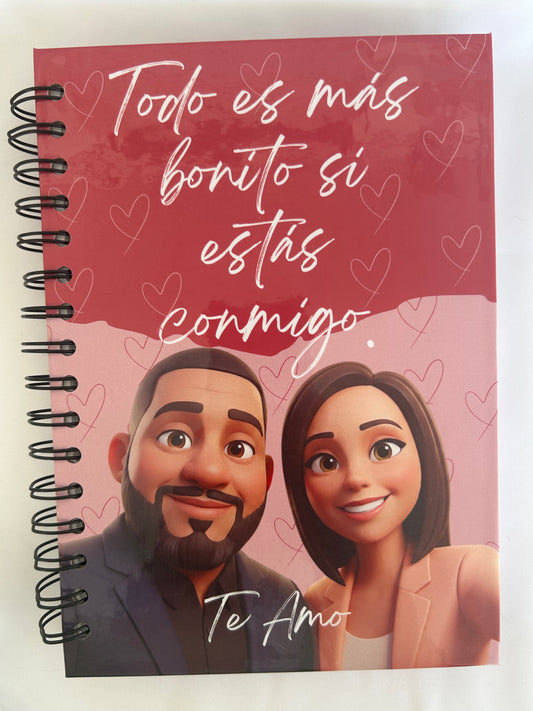 Libreta Personalizada cartoon