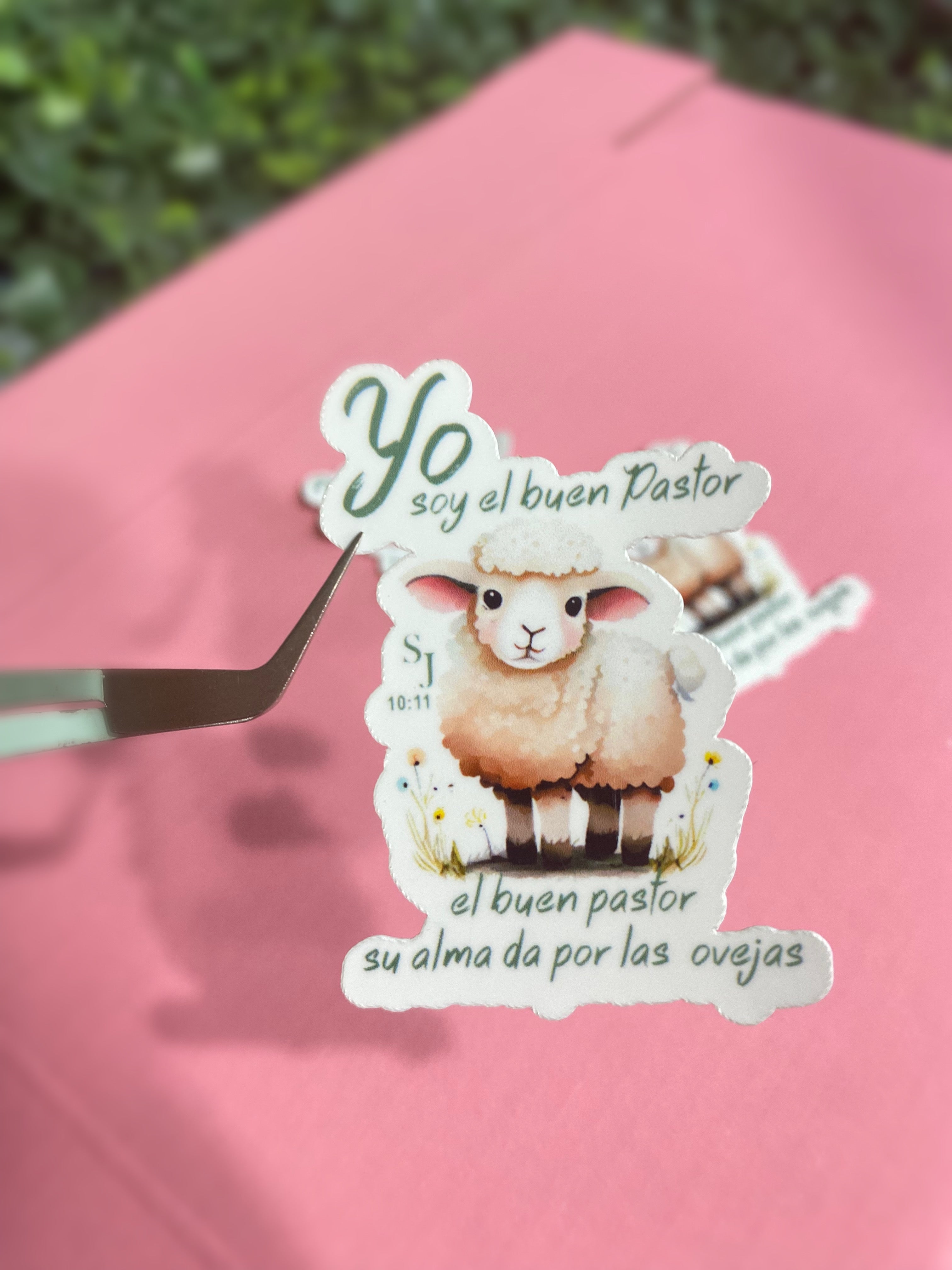 Paster Sticker Yo soy el buen Pastor (Sticker) – Agendas Buena Tierra