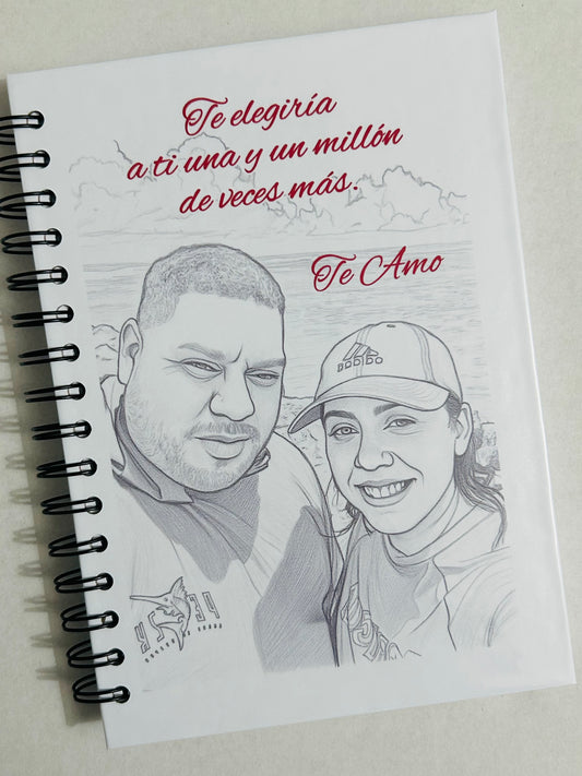 Libreta Personalizada Sketch