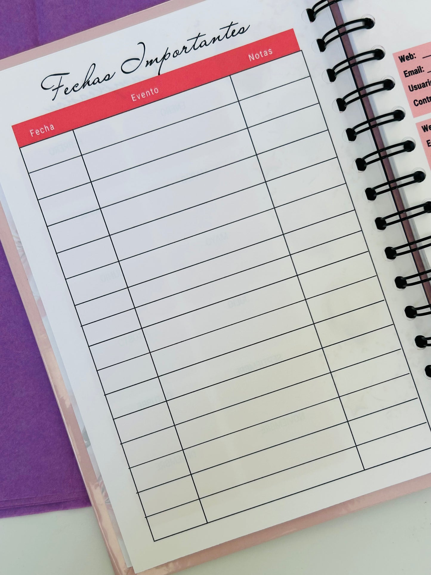 Agenda Eclesiastés Personalizada