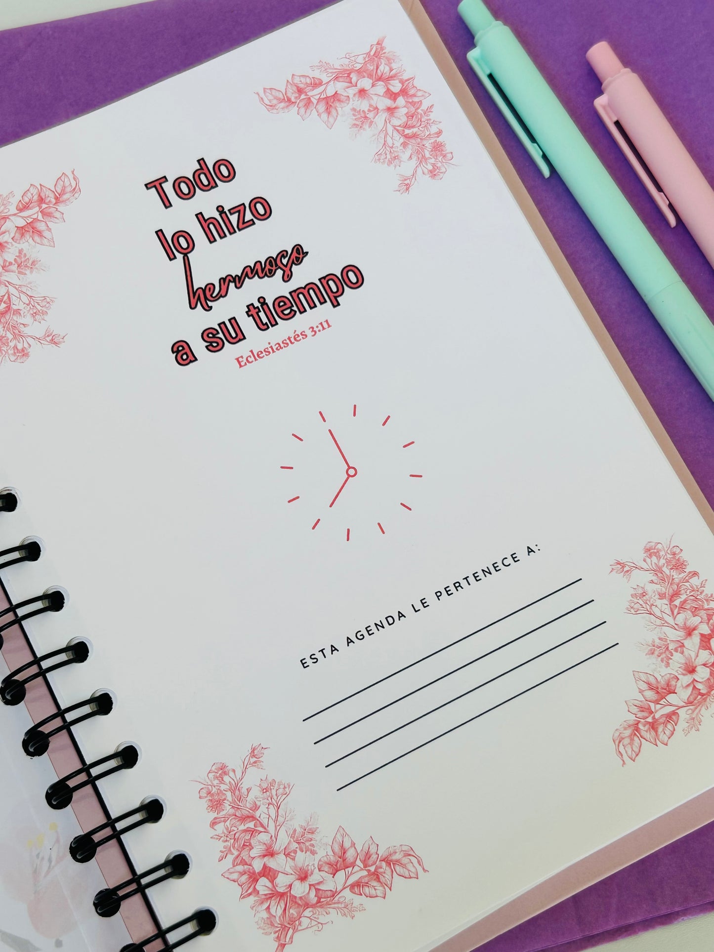 Agenda Eclesiastés Personalizada